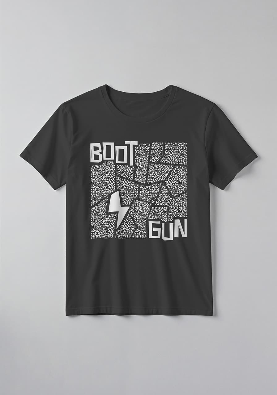 Boot Gun - Mosaic Bolt Shirt