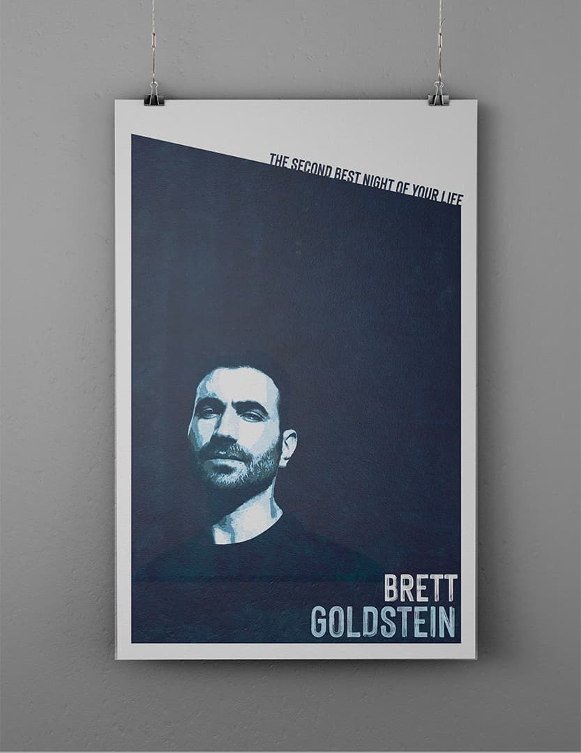 Brett Goldstein - Second Best Night Poster