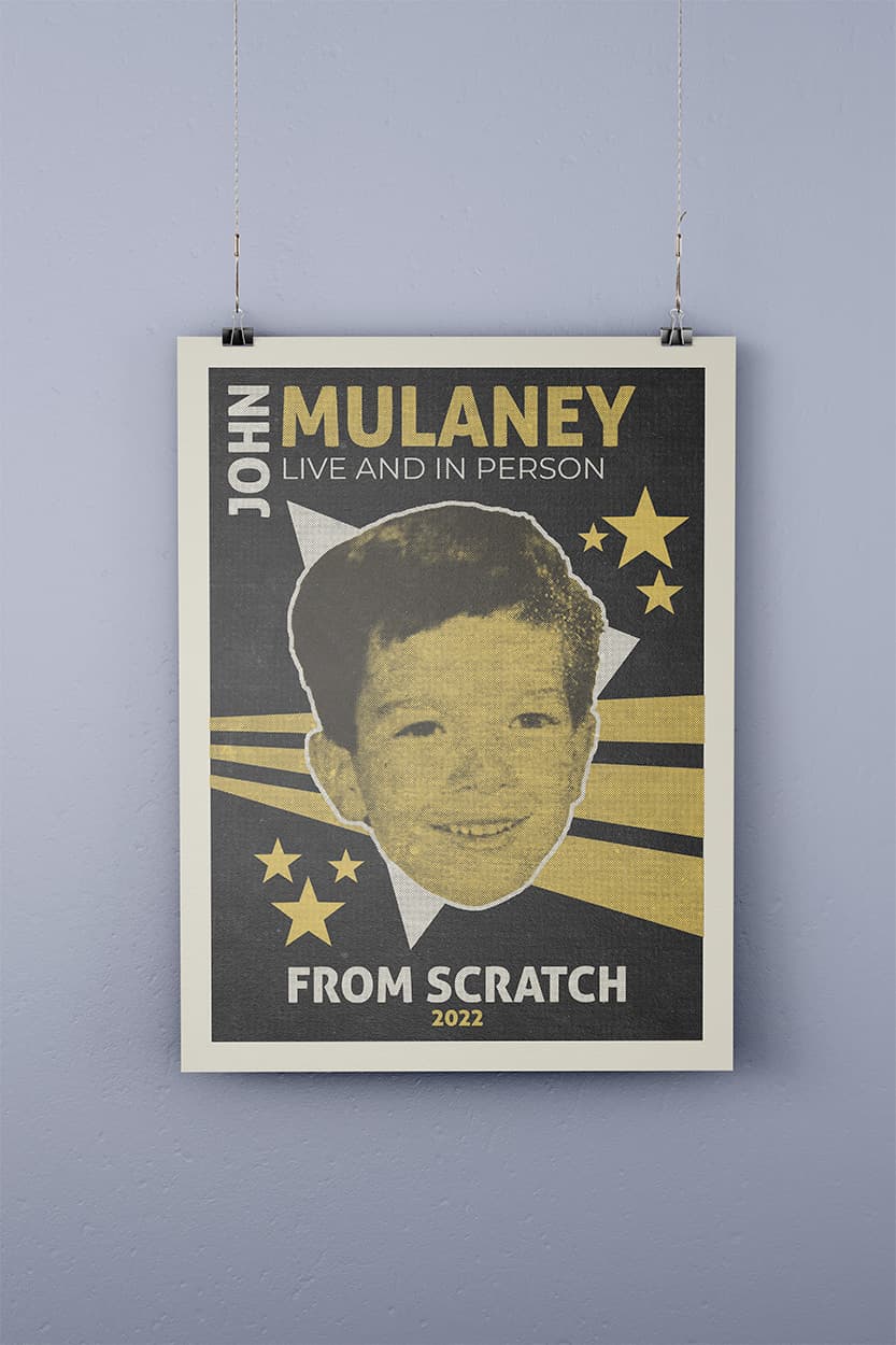 John Mulaney - From Scratch Tour Poster