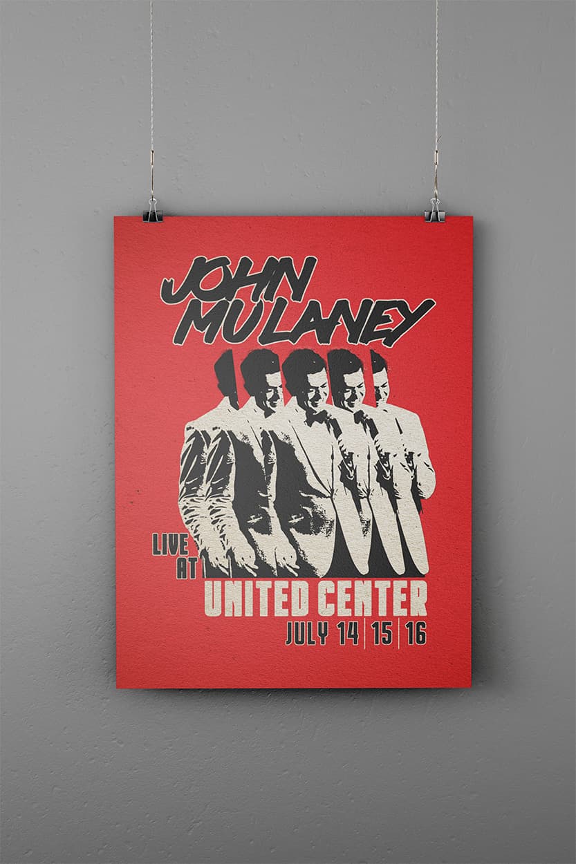 John Mulaney - United Center Poster